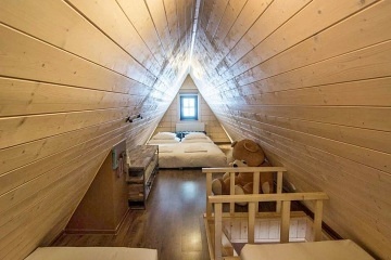 Roubenka a finská sauna - Beskydy - Leskové