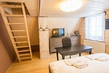 Roubenka a finská sauna - Beskydy - Leskové