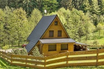 Roubenka a finská sauna - Beskydy - Leskové