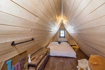 Roubenka a finská sauna - Beskydy - Leskové