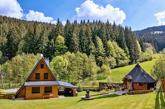 Rouben� chata a finsk� sauna - Razula - Beskydy