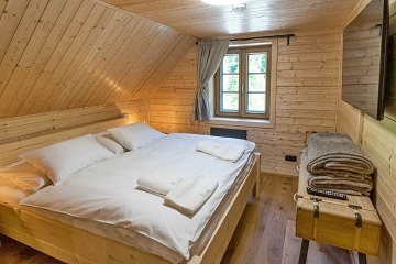 Chalupa Beskydy - sauna a koupací sud - Leskové