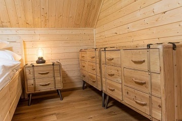 Chalupa Beskydy - sauna a koupací sud - Leskové