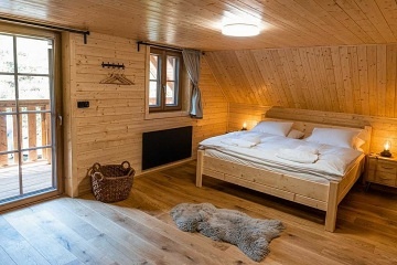 Chalupa Beskydy - sauna a koupací sud - Leskové
