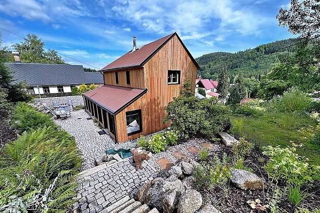 Chata s wellness - Jizersk hory - Jedlov dl