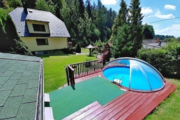 Wellness chalupa - hrad Lanperk - Dolní Dobrouč