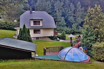 Wellness chalupa - hrad Lanperk - Dolní Dobrouč