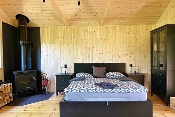 Glamping se saunou - Chata na S�zav� - Lad�v kraj