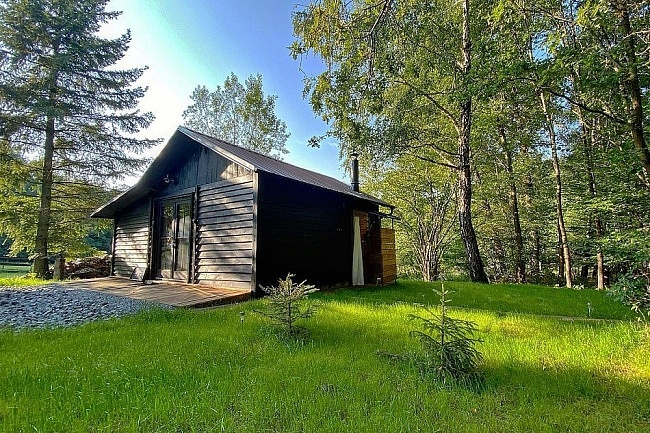 Glamping se saunou - Chata na S�zav� - Lad�v kraj