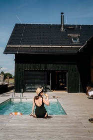 Stylov chalupa s baznem - Broumovsk stny