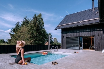 Stylov chalupa s baznem - Broumovsk stny