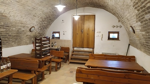 Chata a vinn sklep - Bulhary - CHKO Plava