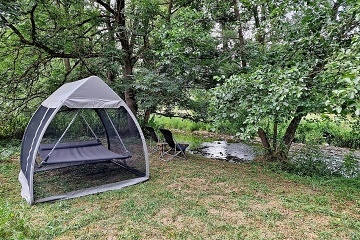 Kanadsk cedrov srub - zitkov ubytovn