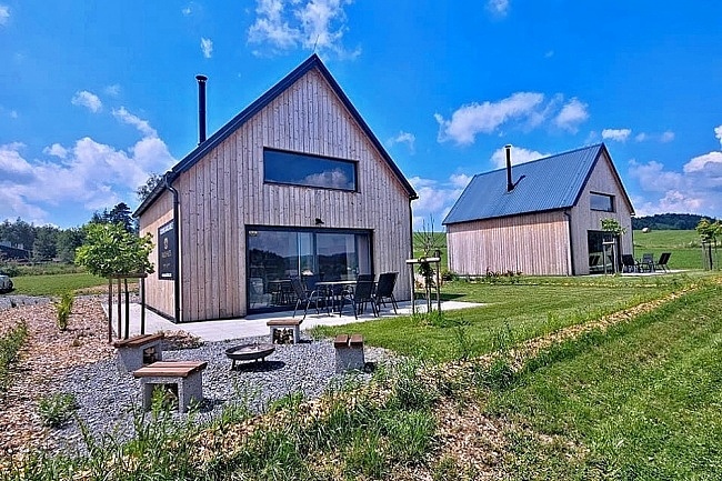 Chaty �ern� v Po�umav� - �l�bek - p�ehrada Lipno