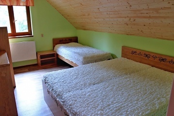 Chata s baznem - Pod Bukovinami - Beskydy