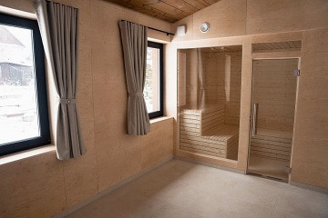 Chata se saunou - �ervenohorsk� sedlo - Jesen�k