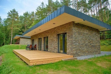 Chaty u lesa Slapsk� p�ehrada - Kulaj�v lom