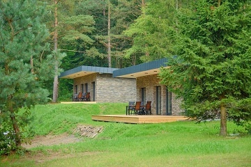 Chaty u lesa Slapsk� p�ehrada - Kulaj�v lom