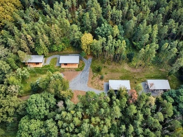 Chaty u lesa Slapsk� p�ehrada - Kulaj�v lom