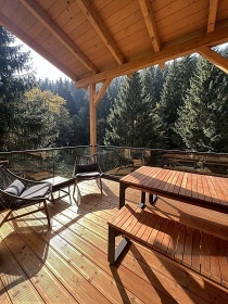 Chalupa se saunou - Lys� hora - Visalaje - Beskydy