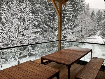 Chata se saunou - Lysá hora - Visalaje - Beskydy