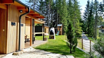Chata se saunou - Bikepark Slovensko - Mal� Fatra