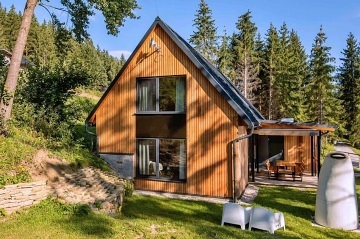 Chata se saunou - Bikepark Slovensko - Mal� Fatra