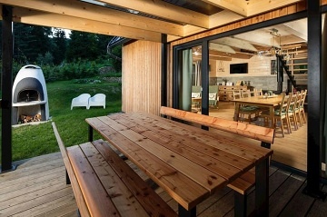 Chata se saunou - Bikepark Slovensko - Mal� Fatra