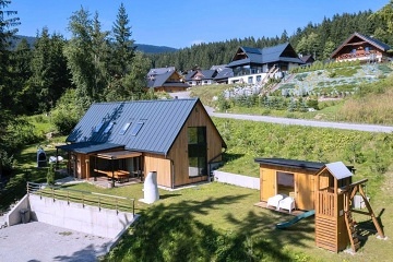 Chata se saunou - Bikepark Slovensko - Mal� Fatra