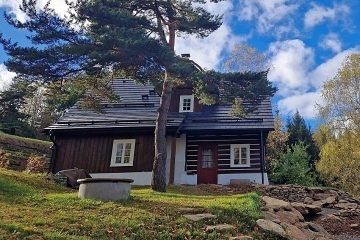 Roubenka sauna a kachlov� kamna - Ka�persk� Hory