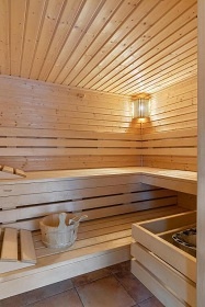 Roubenka sauna a kachlov� kamna - Ka�persk� Hory
