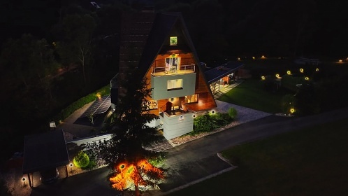 Chata s wellness a baz�nem - CHKO Beskydy