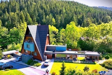 Chata s wellness a baz�nem - CHKO Beskydy