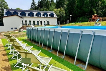 Chata Vysočina - apartmány - bazén a wellness