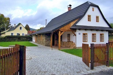 Jesenická chalupa - koupací sud - Velké Losiny