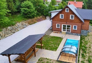 Wellness chalupa s bazénem - Doubice - Rybniště