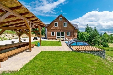 Wellness chalupa s baz�nem - Jedlov� hora