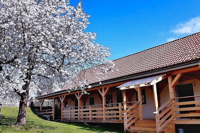 Chalupa u přehrady Vranov - Koupací sud - Jemnice