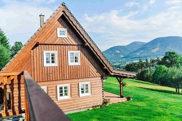Roubenka s výhledem - Beskydy - Kunčice p. O.