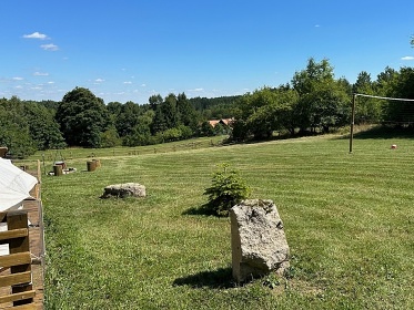 Glamping s bazénem - Nová Bystřice - Landštejn