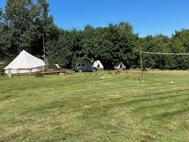 Glamping s bazénem - Nová Bystřice - Landštejn