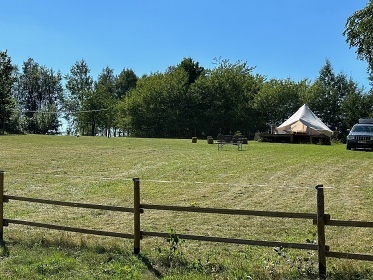 Glamping s bazénem - Nová Bystřice - Landštejn