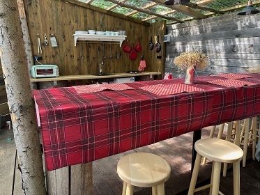 Glamping s bazénem - Nová Bystřice - Landštejn