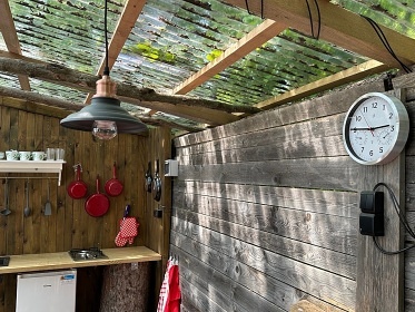 Glamping s bazénem - Nová Bystřice - Landštejn