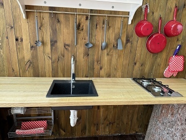 Glamping s bazénem - Nová Bystřice - Landštejn