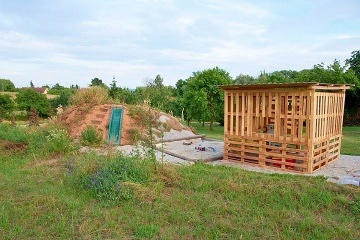 Glamping Šťastná Zahrádka s jezírkem - Heřmanov