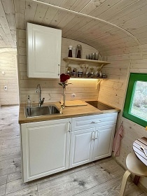 Glamping Šťastná Zahrádka s jezírkem - Heřmanov