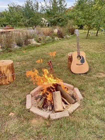 Glamping Šťastná Zahrádka s jezírkem - Heřmanov