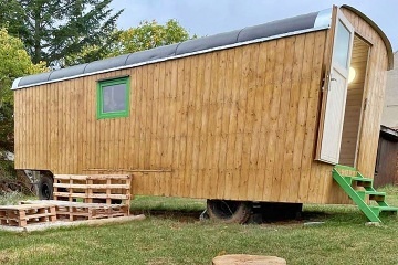 Glamping Šťastná Zahrádka s jezírkem - Heřmanov