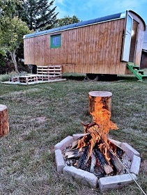 Glamping Šťastná Zahrádka s jezírkem - Heřmanov